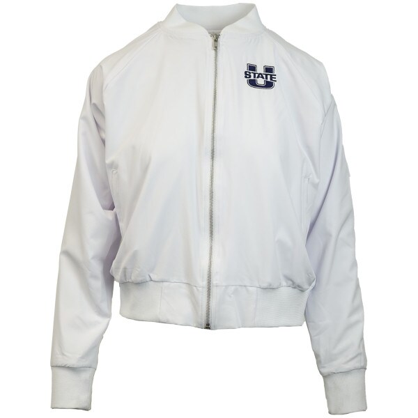 U-State Albion Fit Bomber Jacket White